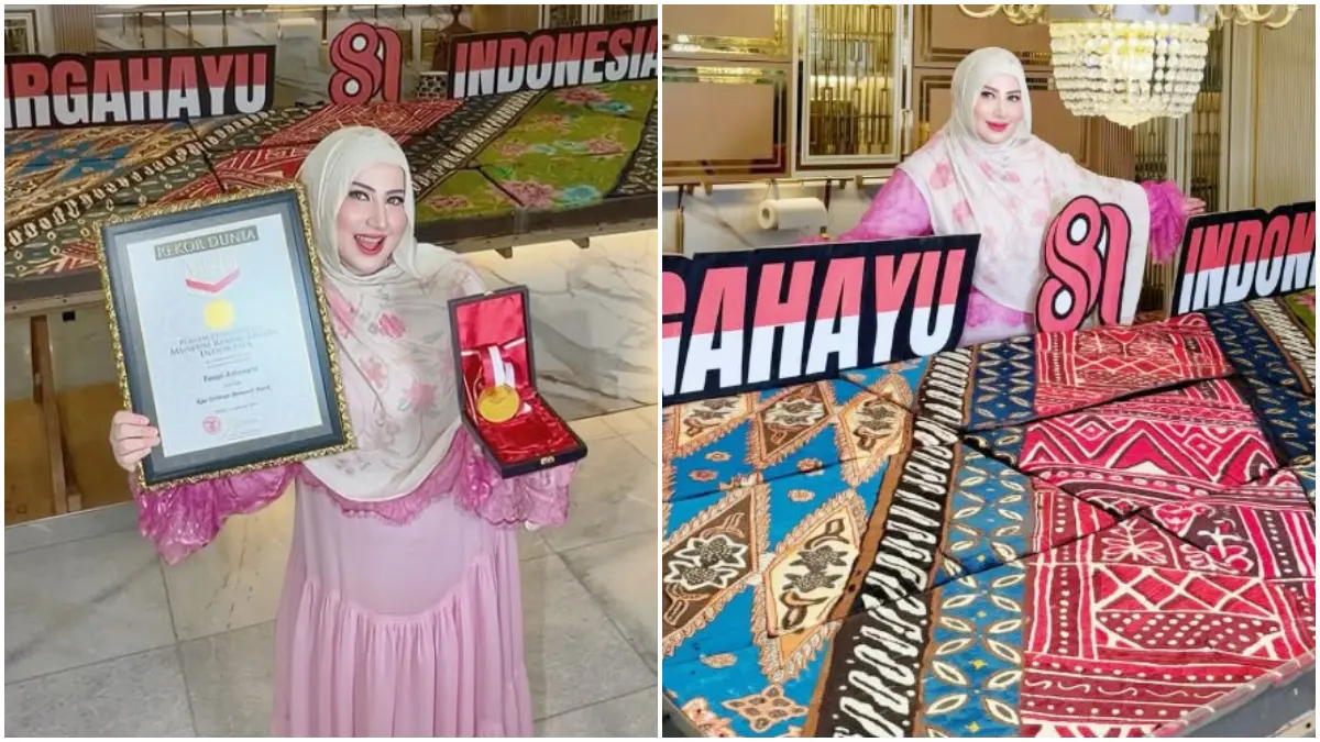 55 Jam Membuat Kue Batik Raksasa 12 Meter: Di Balik Rekor MURI