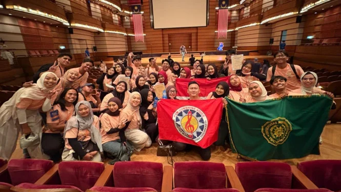 Paduan Suara Mahasiswa Raih Panggung Kompetisi Vokal Internasional