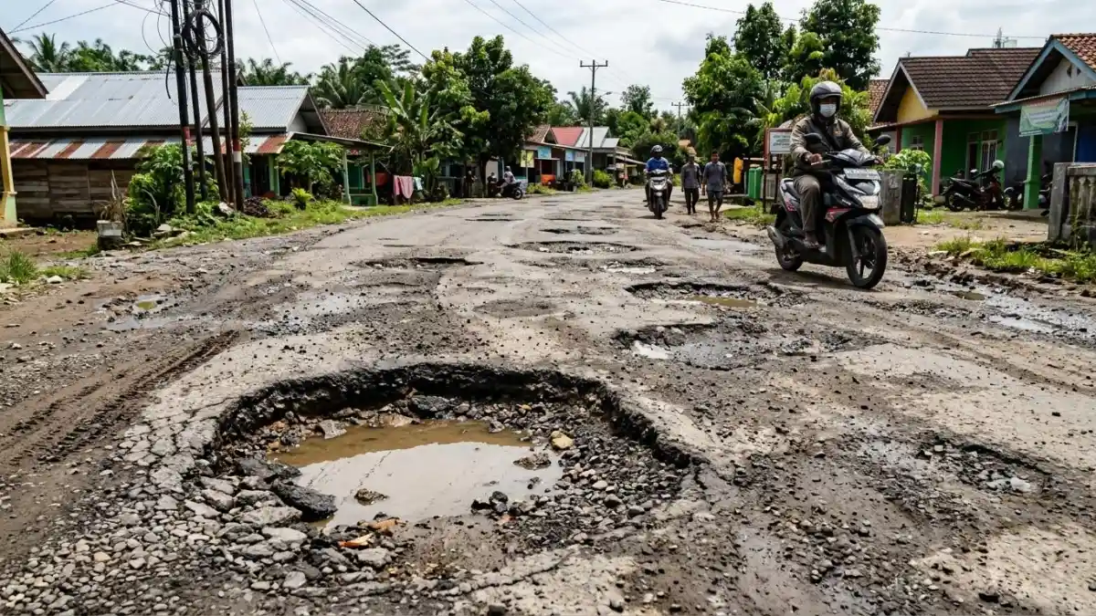 Jalan Rusak Tidak Diperbaiki? Ini Sanksi dan Tanggung Jawabnya