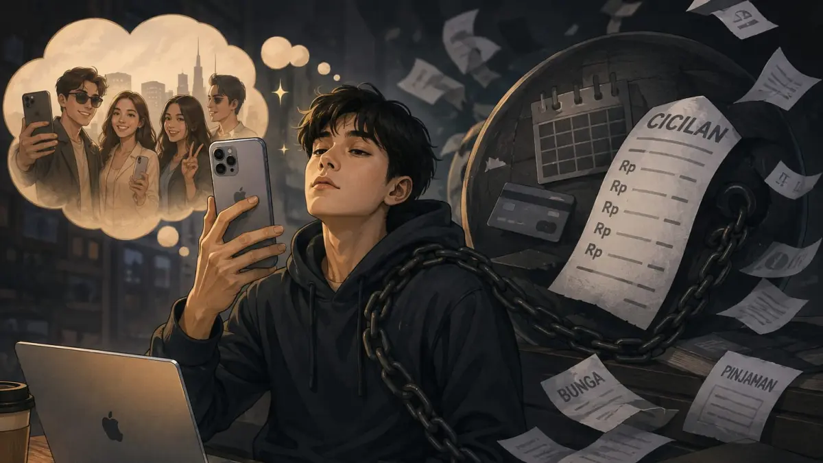 Mengapa Gen Z Rela Berutang demi iPhone dan MacBook