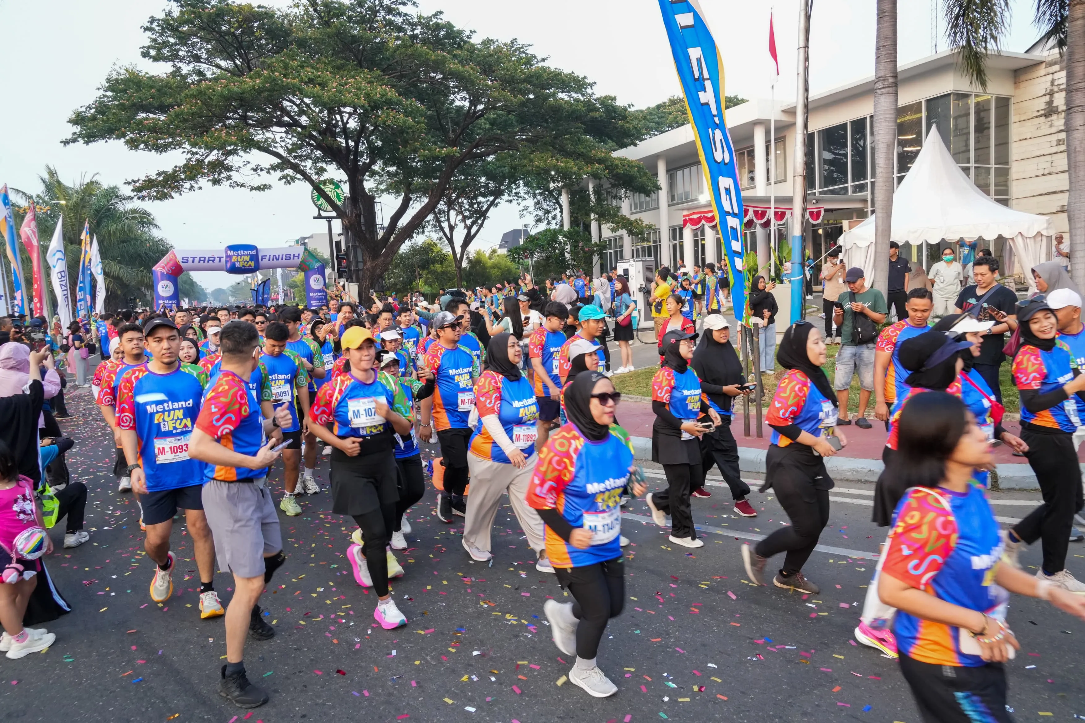 Metland Run for Fun: Lari Massal, Hadiah Apartemen, dan Rasa Aman