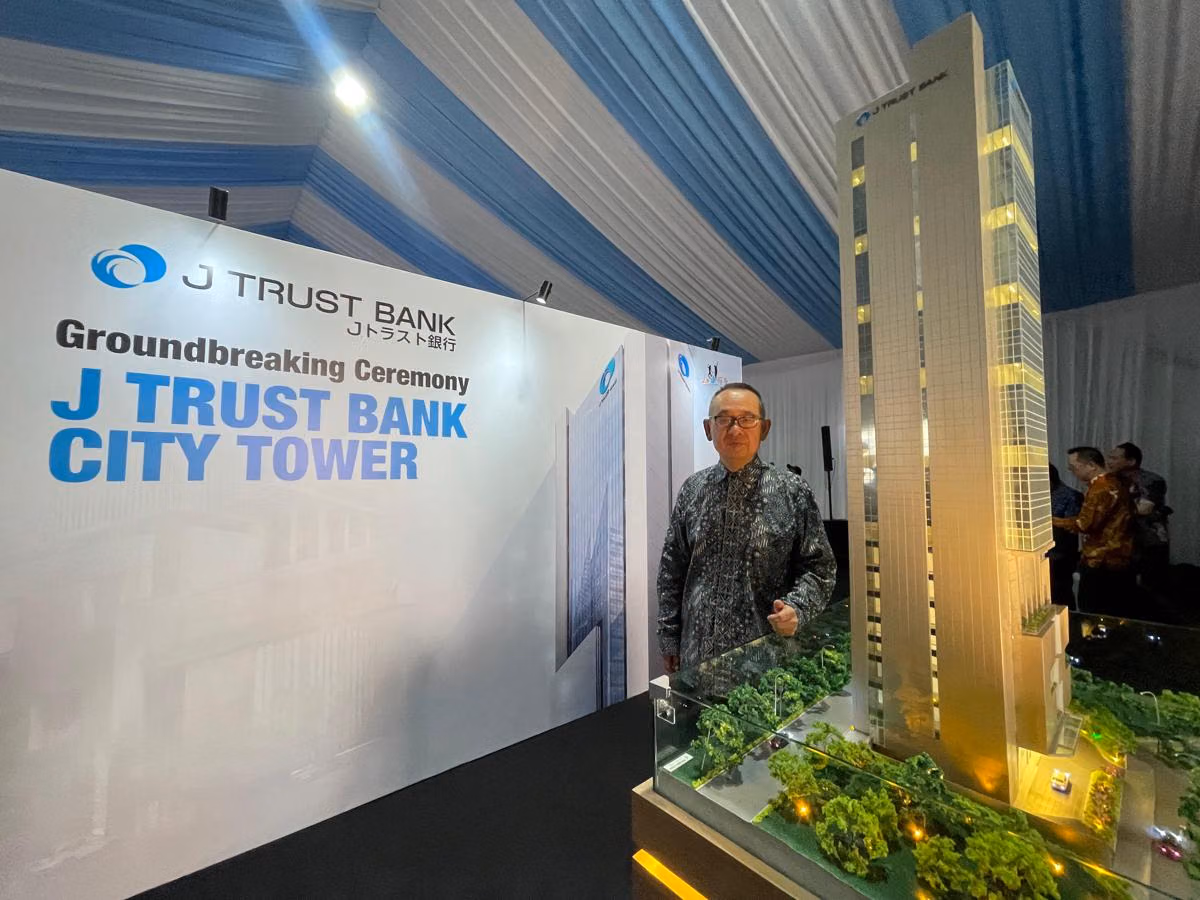 Ekspansi Bank Jepang: J Trust Bank Bangun Kantor Pusat Megah di Jakarta
