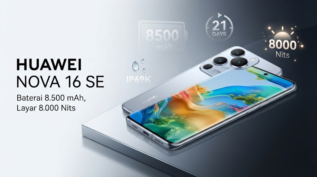 Huawei Nova 16 SE vs Nova 17 Pro Max: Pilih Baterai 8500 mAh atau Kamera 200MP?