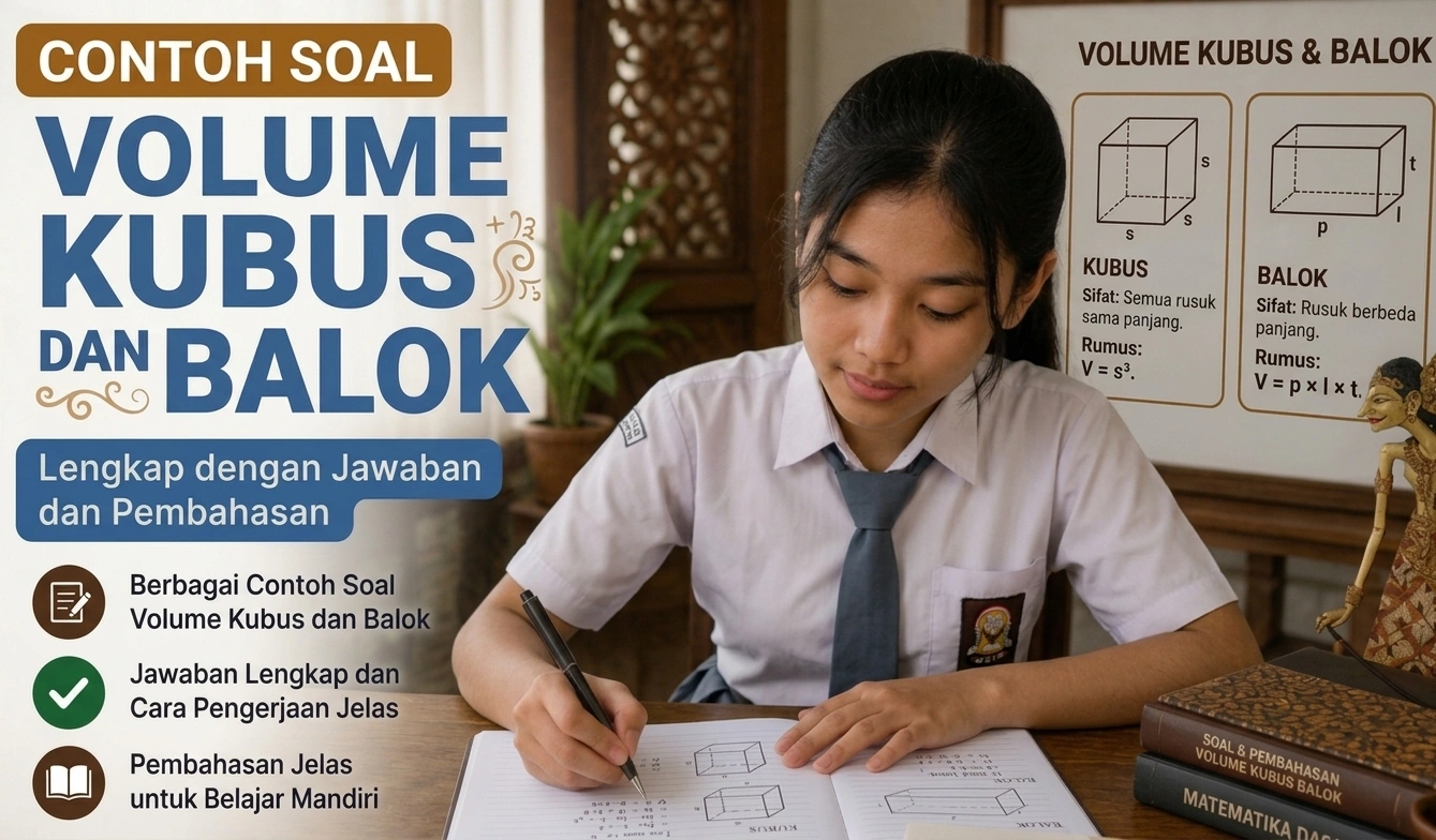 Panduan Lengkap Rumus Bangun Ruang untuk Siswa SD dan SMP