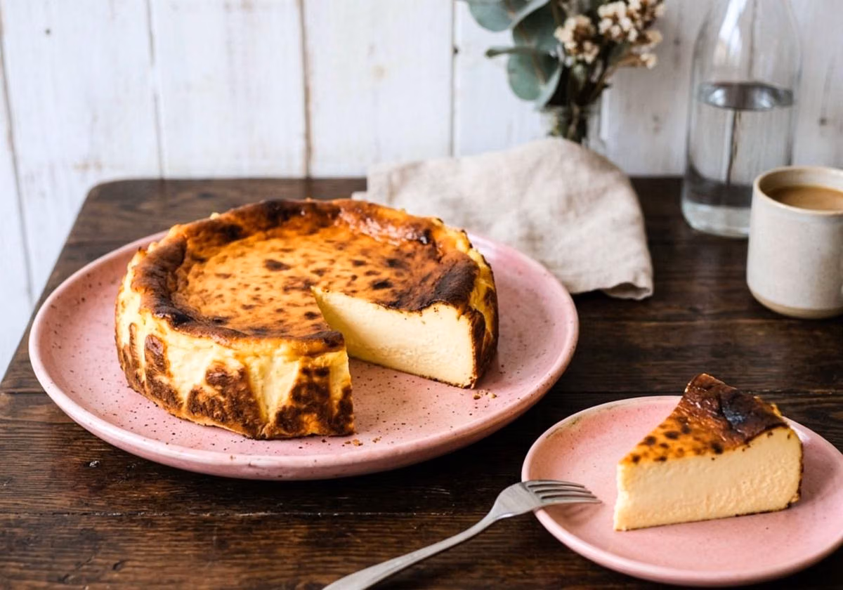 Resep Dessert Homemade Mudah: Bolu Tape & Basque Burnt Cheesecake