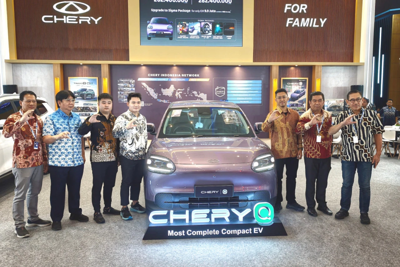 Chery Q Hadir di Jawa Timur, Hatchback Listrik Rp262 Juta
