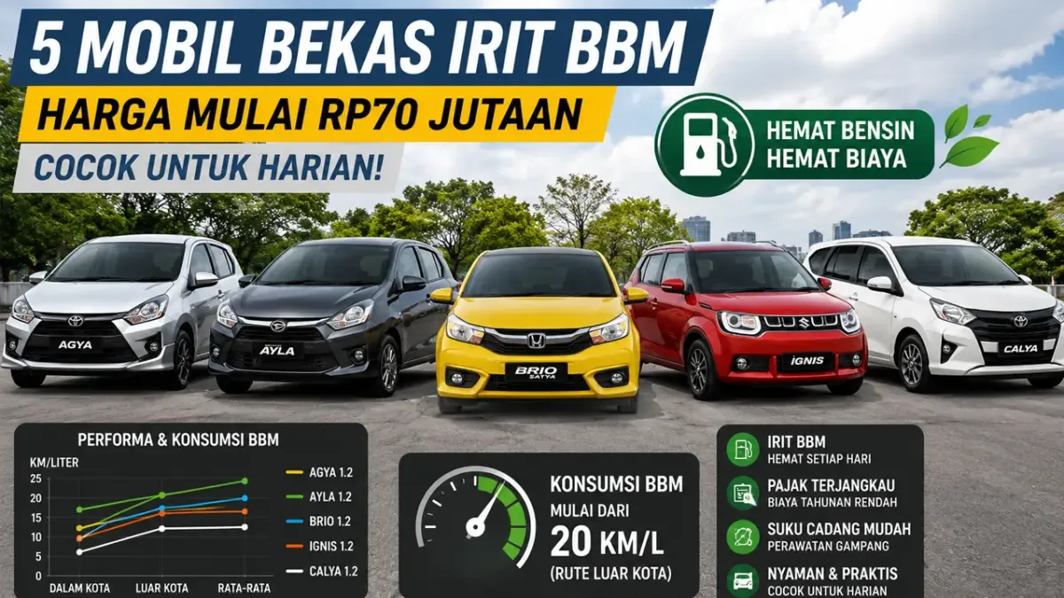 Mobil Bekas Paling Irit: Sigra vs 5 Pilihan Hemat Lainnya