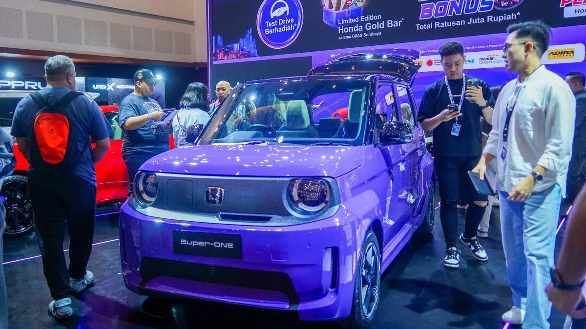 Honda Super-ONE Debut di GIIAS Surabaya: Sporty, Listrik, dan Ambisi Penjualan