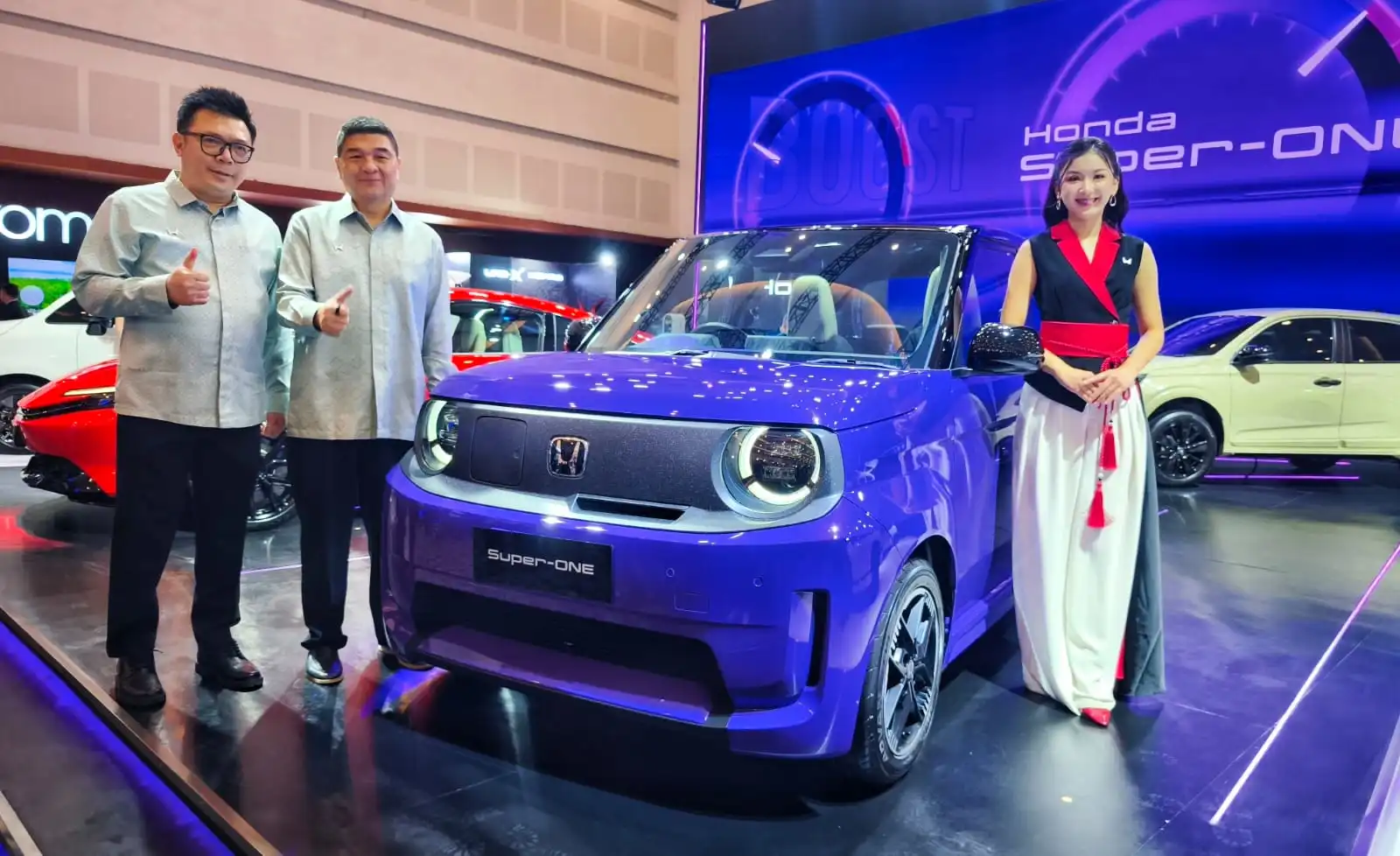 Honda Super-ONE dan Prelude Jadi Bintang Elektrifikasi di GIIAS Surabaya