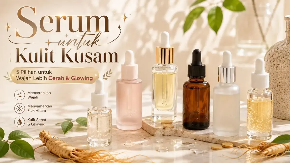 Vitamin C Serum 20% untuk Kulit Kusam: Brand Terbaik dan Alternatifnya