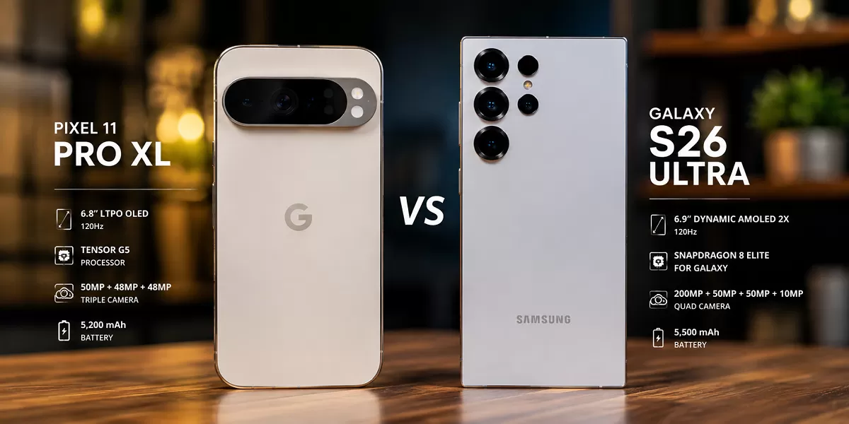 Google Pixel 11 Pro vs Galaxy S26 Ultra: Kamera Mana Paling Tajam?