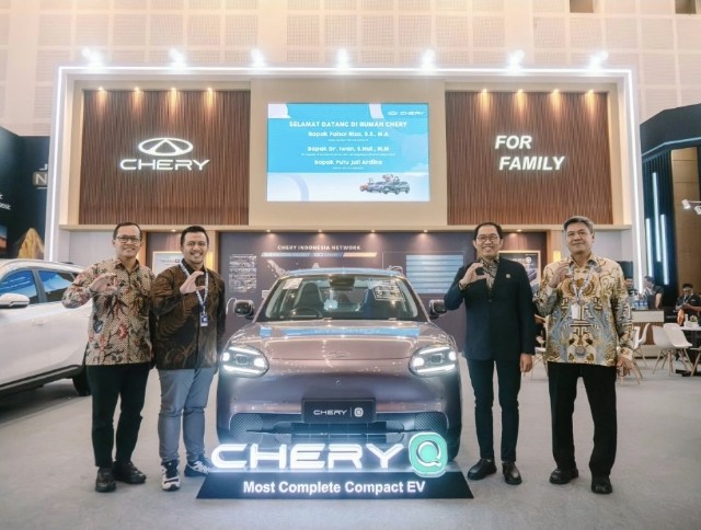 Chery Q Hadir di Jawa Timur, Hatchback Listrik Rp262 Juta