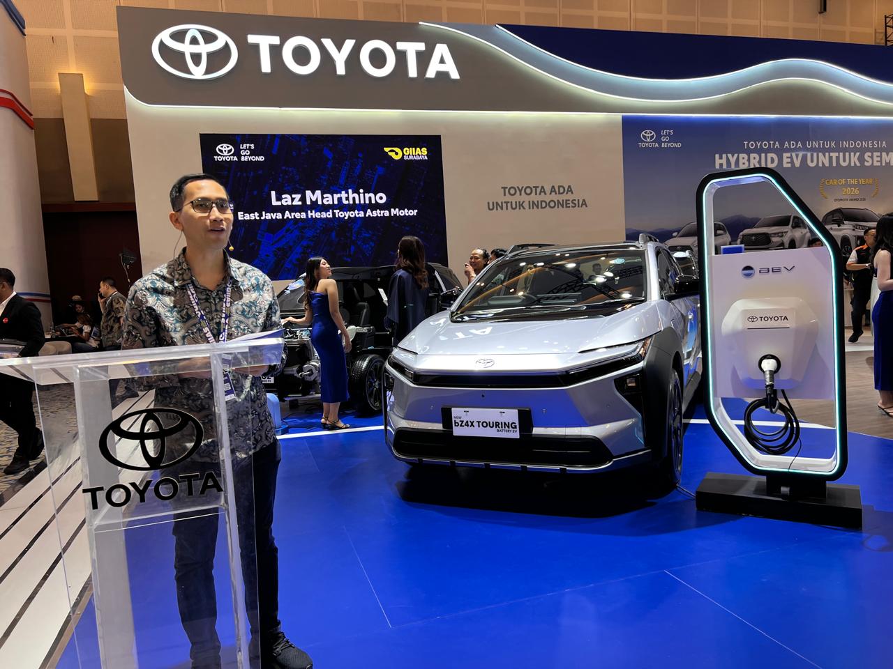 Toyota Perluas Armada Kendaraan Listrik di GIIAS