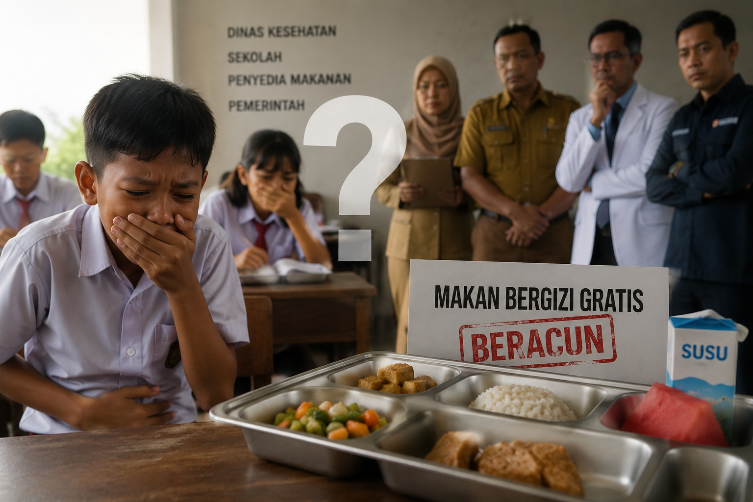 Kasus Keracunan Berulang di Program Makan Bergizi Gratis: Alarm Gagalnya Pengawasan Dapur Sekolah