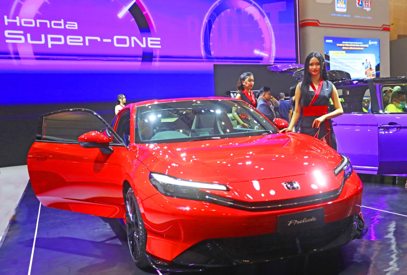 Honda Super-ONE dan Prelude Jadi Bintang Elektrifikasi di GIIAS Surabaya