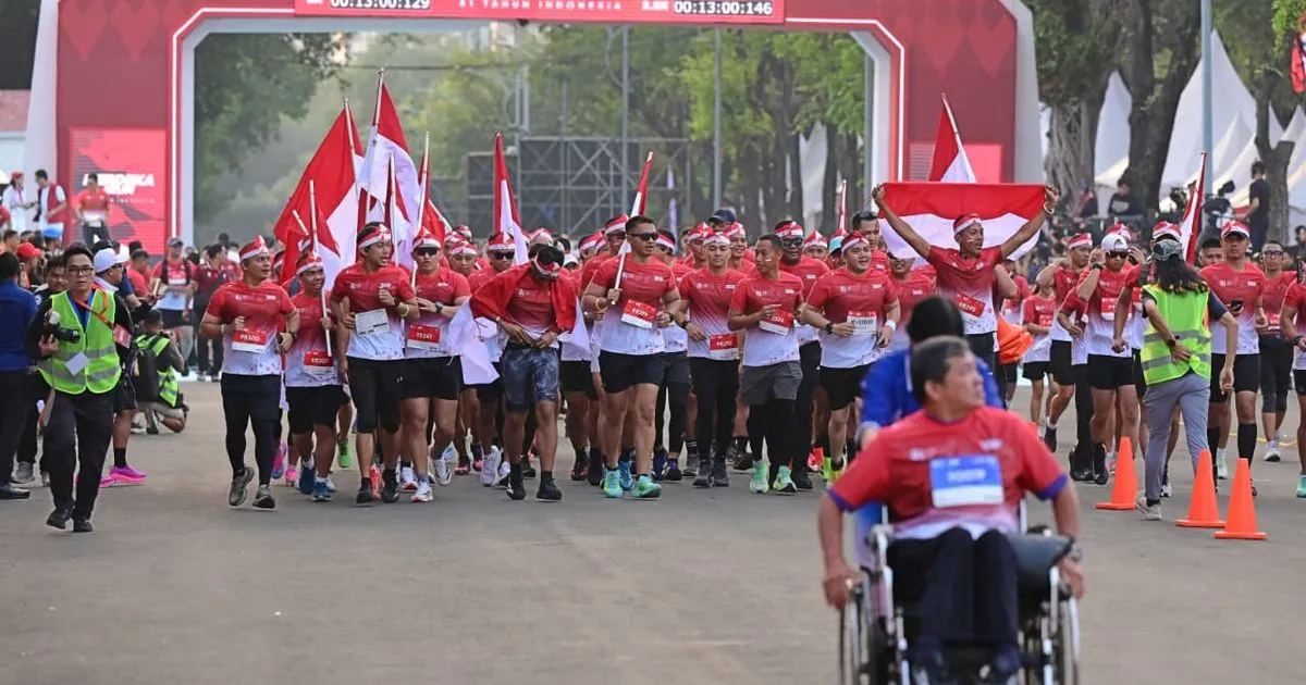 Dari Atlet Profesional hingga Pelari Kursi Roda: Merdeka Run Merayakan Inklusi