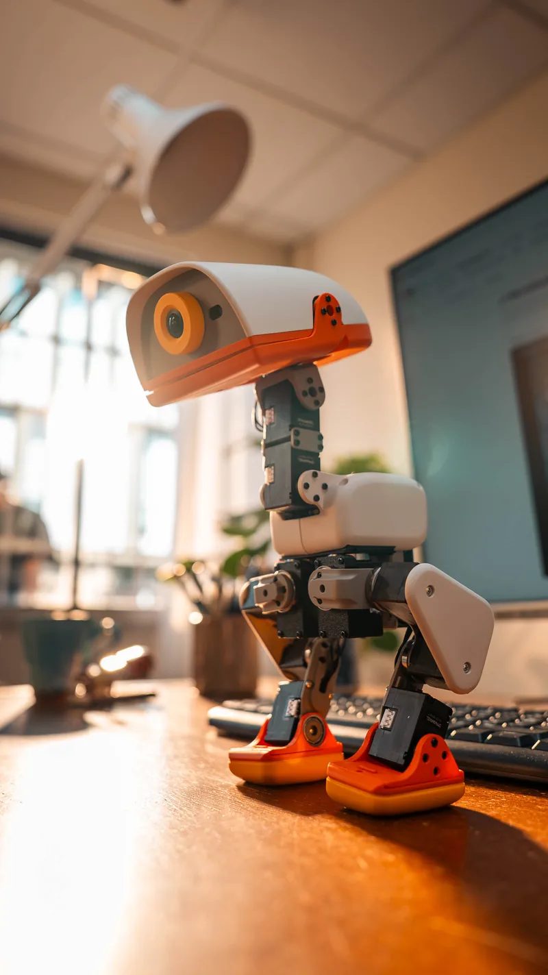 Microduck, Robot Pendidikan Terjangkau yang Mendorong Era AI Fisik Open Source