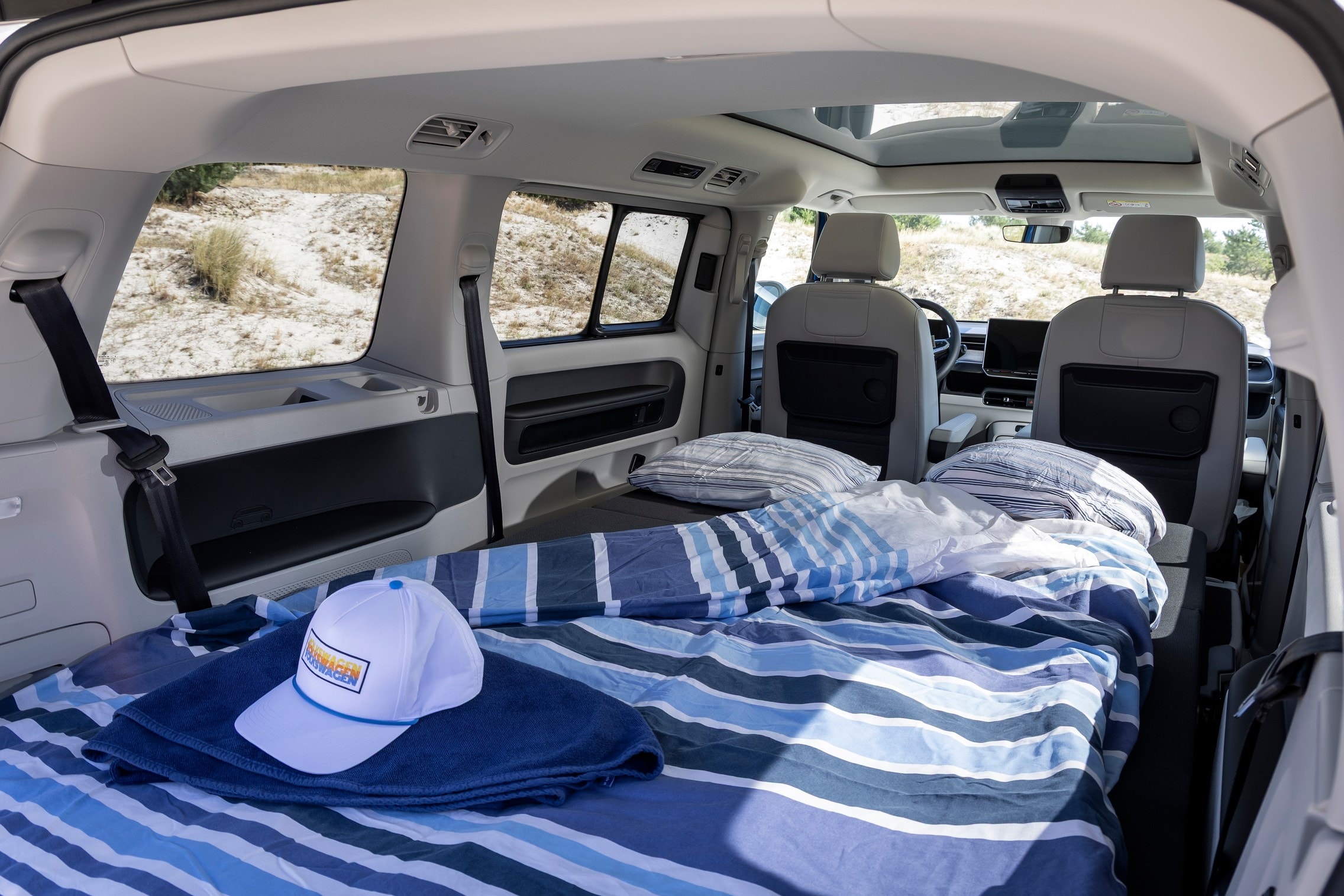 VW ID. California Cruise: Campervan Listrik Retro dengan V2L