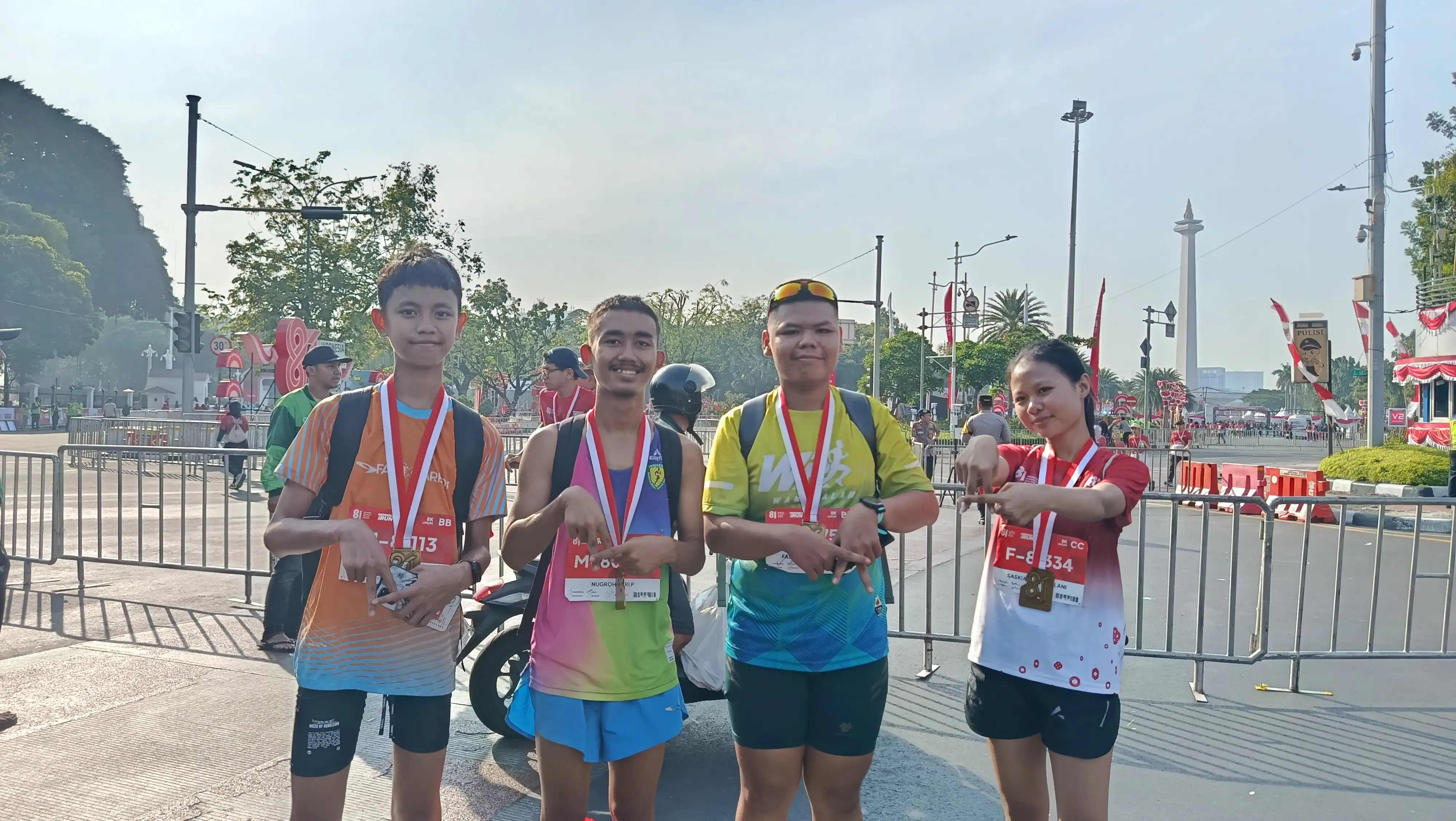 Ribuan Pelari Rayakan Kemerdekaan dengan Merdeka Run