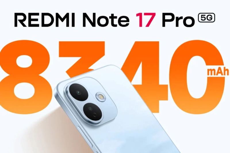 Redmi Note 17 Pro: Baterai 8.340 mAh dan Nilai di Kelas Mid-range