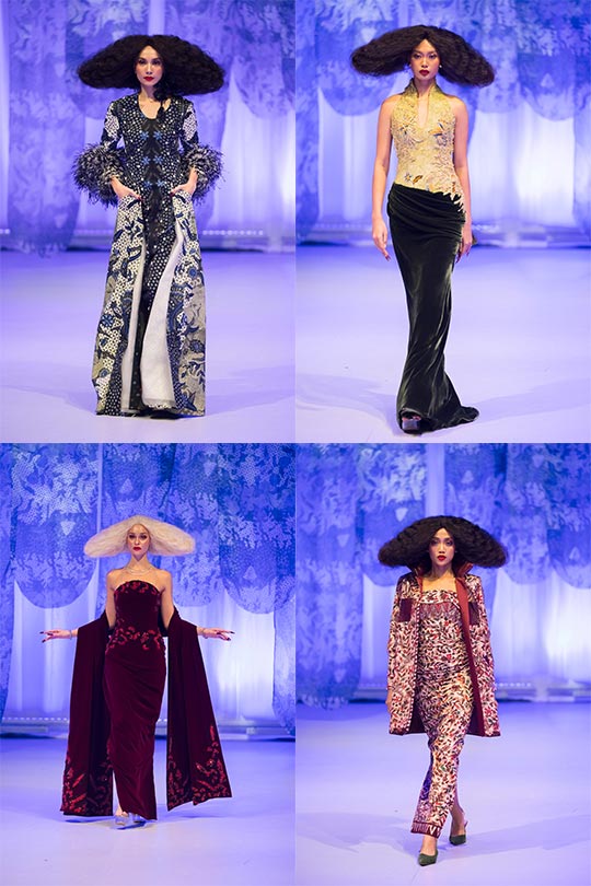 Tiga Desainer Mengangkat Warisan Tekstil ke Panggung Couture