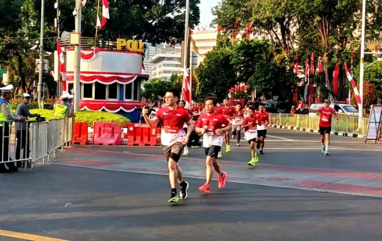 Ribuan Pelari Rayakan Kemerdekaan dengan Merdeka Run