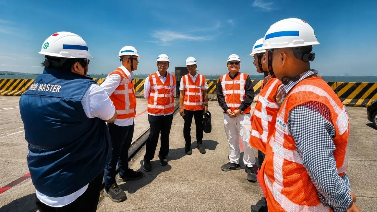 Terminal Teluk Lamong, Pionir Pelabuhan Hijau Berbasis Elektrifikasi dan PLTS