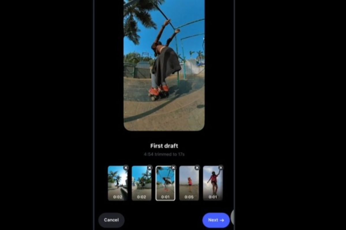 First Draft Instagram: Edit Reels Otomatis dalam Hitungan Detik