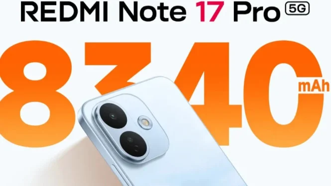 Redmi Note 17 Pro: Baterai 8.340mAh yang Mengubah Standar Mid-Range