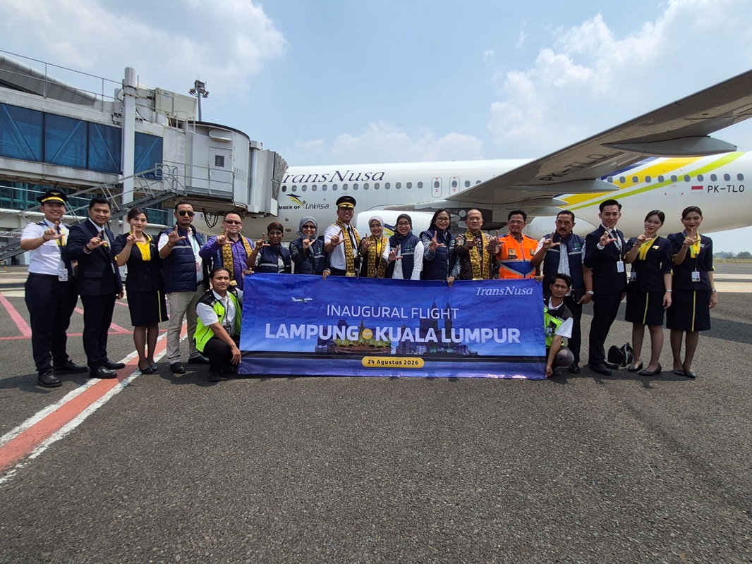 TransNusa Bentuk Poros Baru Jakarta–Lampung–Kuala Lumpur
