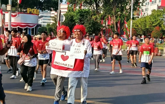 Ribuan Pelari Rayakan Kemerdekaan dengan Merdeka Run