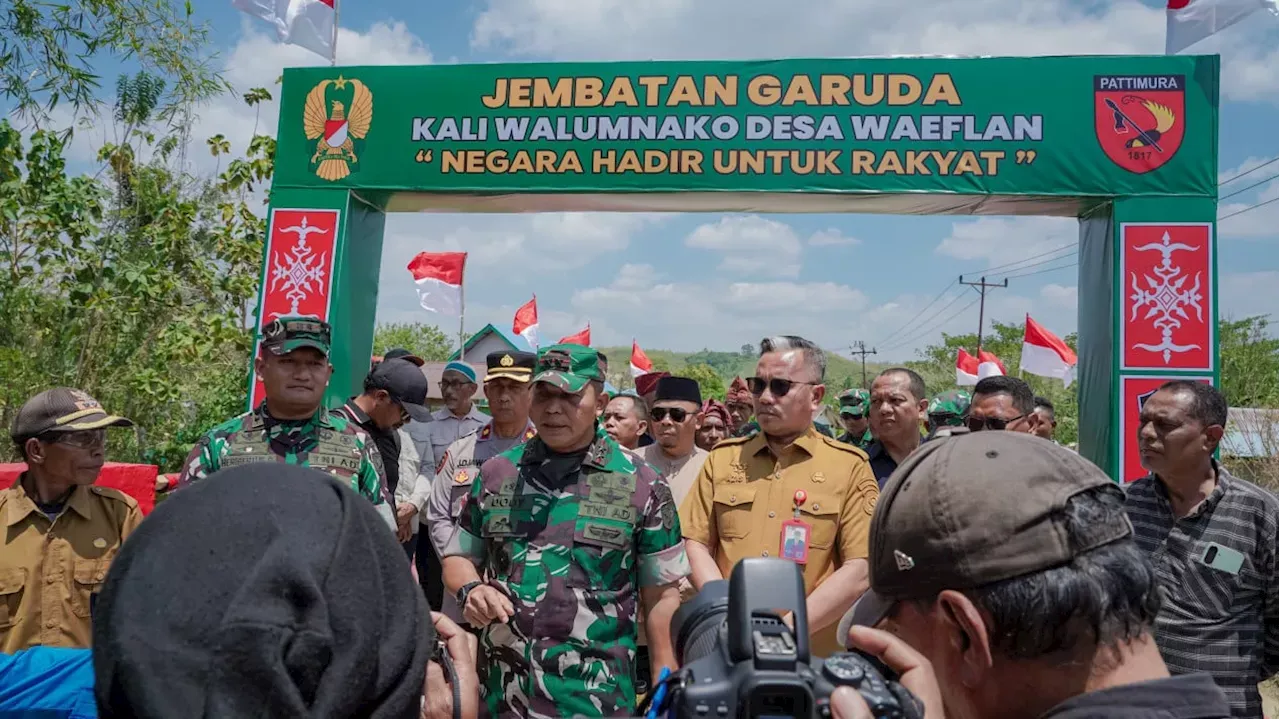 Program Bakti TNI: Jembatan dan Sumur Bor Mengubah Pulau Terpencil