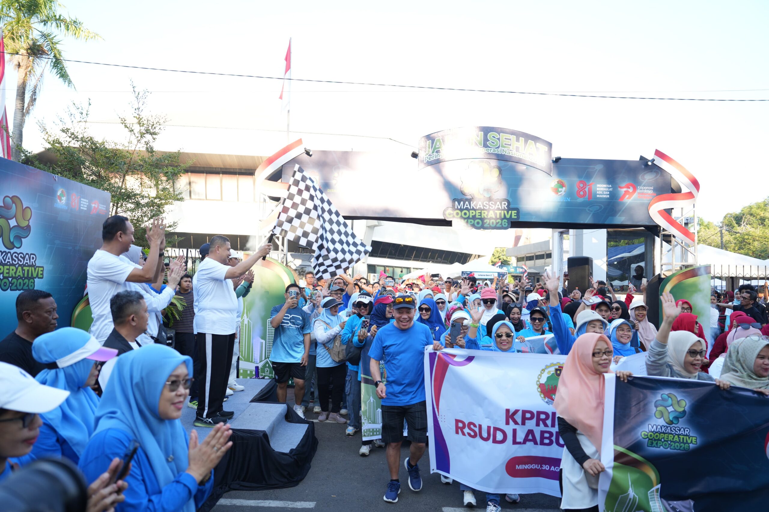 PPNI Fun Run Makassar: Perawat Menggerakkan Budaya Hidup Sehat