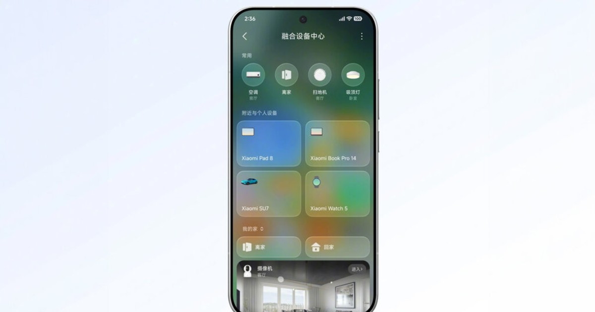 HyperOS 4 Memoles Device Hub dengan Desain Kartu