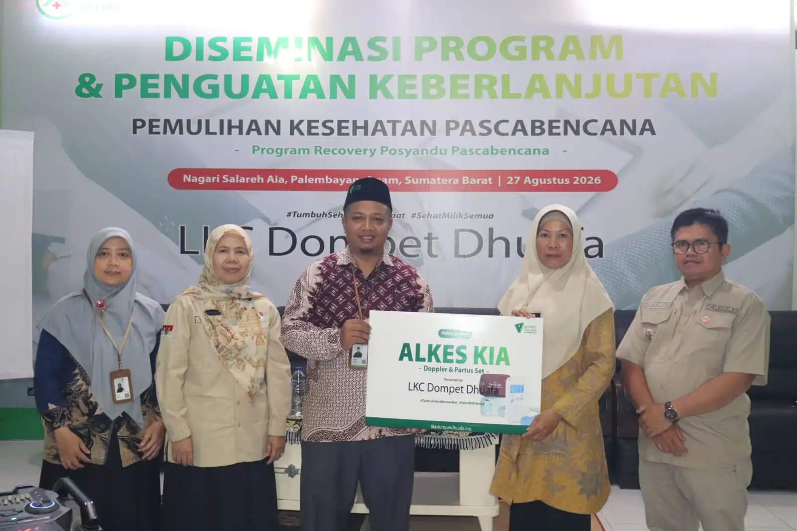 Memulihkan Layanan Kesehatan Anak Pascabencana lewat Reaktivasi Posyandu