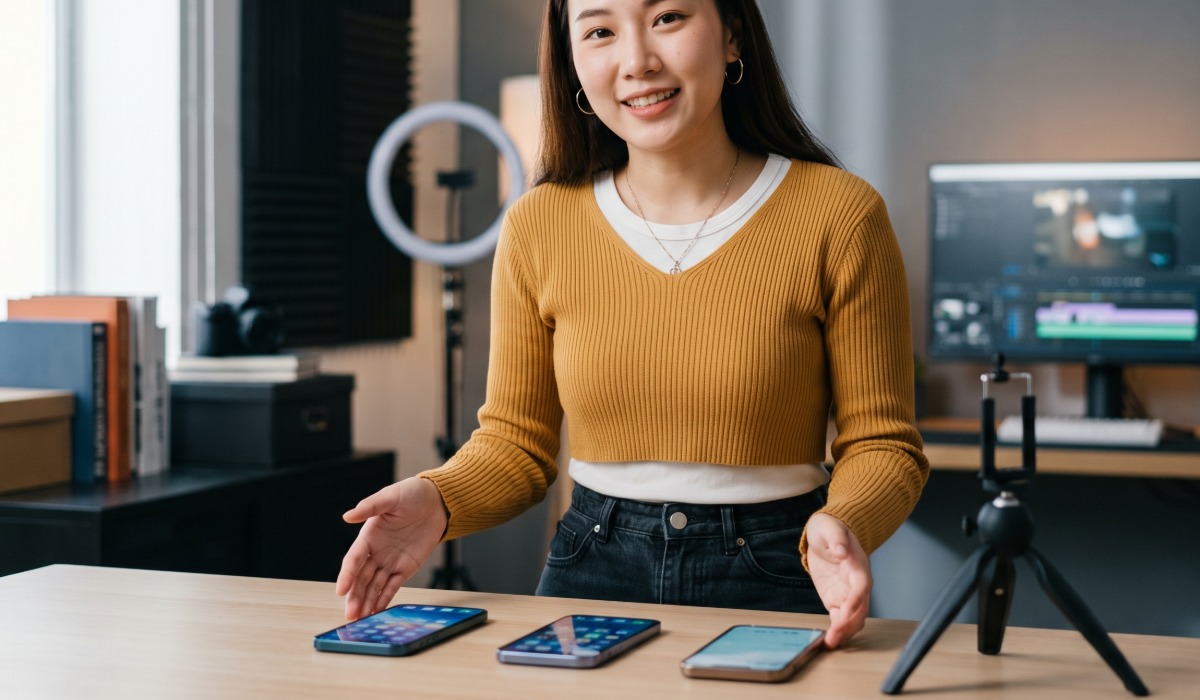 Smartphone Terbaik untuk Kreator Konten: Kamera OIS, AI, dan Stabilisasi Video