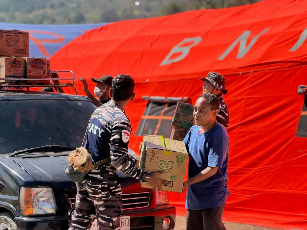 Koordinasi Lintas Institusi Percepat Bantuan Gempa NTT