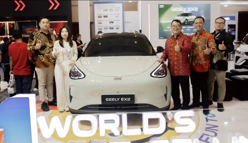 Geely Hadirkan 3 Mobil Listrik dan Hybrid di GIIAS Surabaya