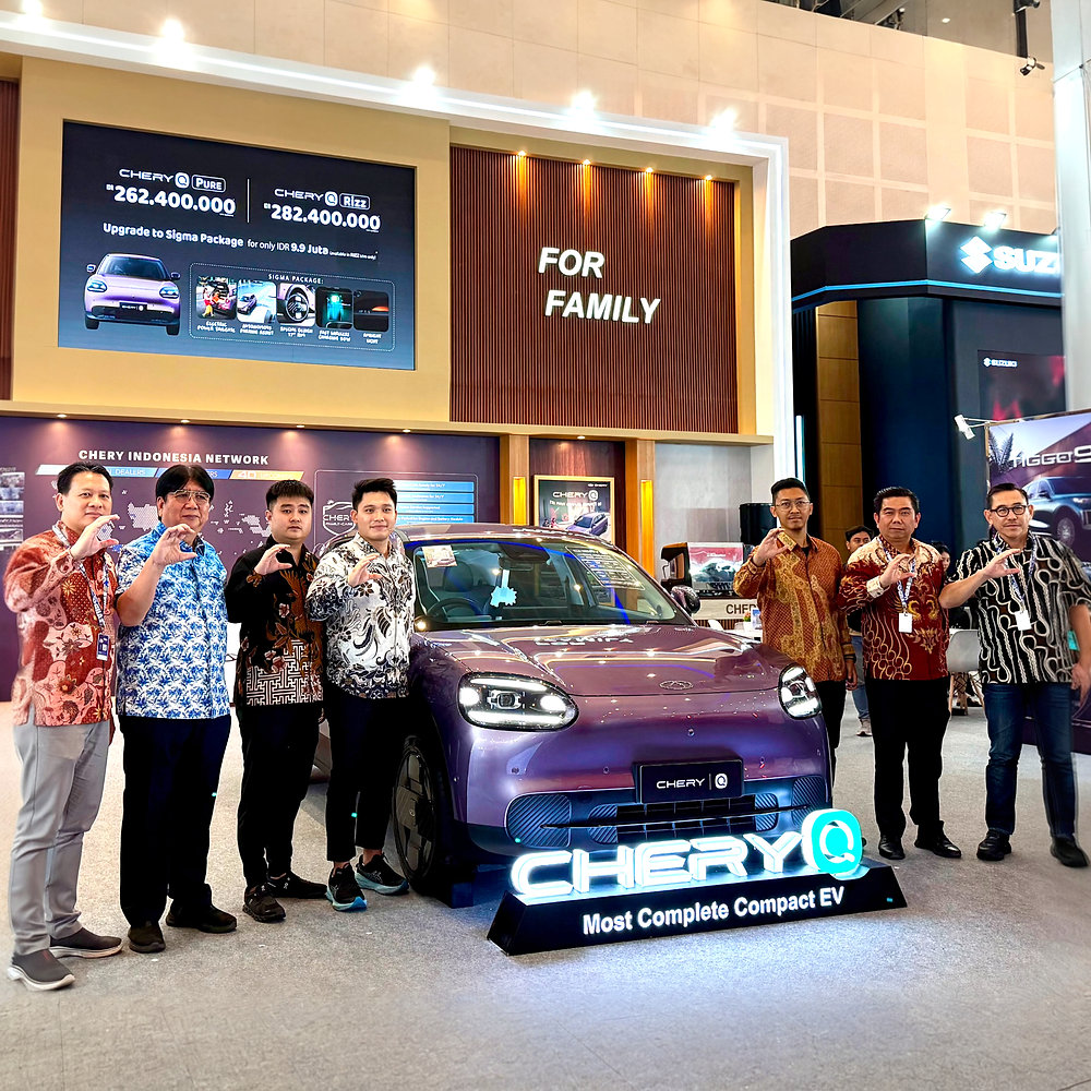 Chery Q di GIIAS Surabaya: EV Kompak 400 km Harga Rp262 Juta