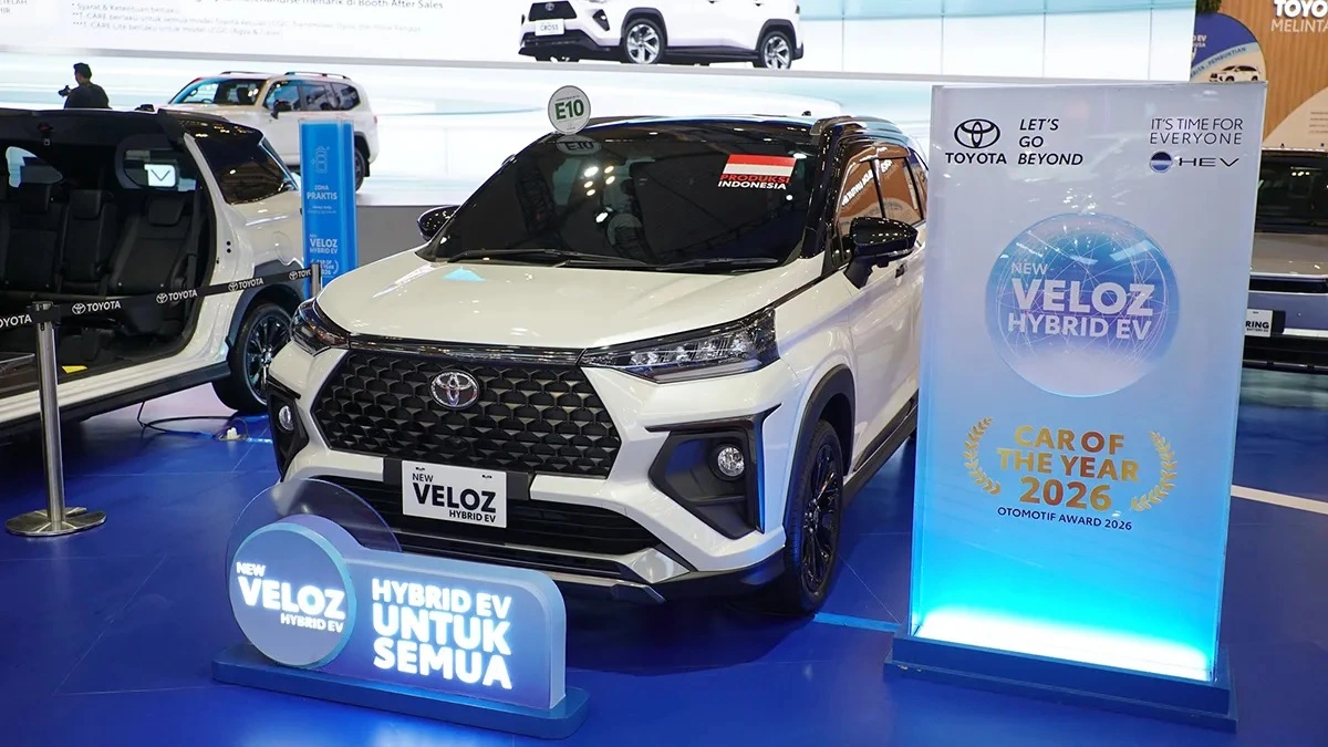 Toyota Catat 6.175 SPK di GIIAS: Hybrid Jadi Mesin Utama
