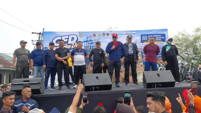 Car Free Day Belawan Jadi Pusat Promosi UMKM Pesisir