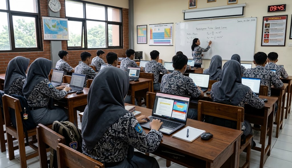 Laptop Ringan 1 Kg dengan Baterai 10+ Jam untuk Kerja Mobile