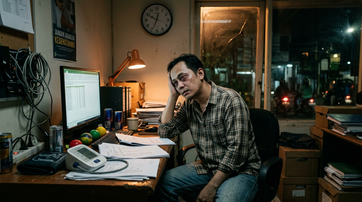 Kurang Tidur Kronis Merusak Jantung dan Otak