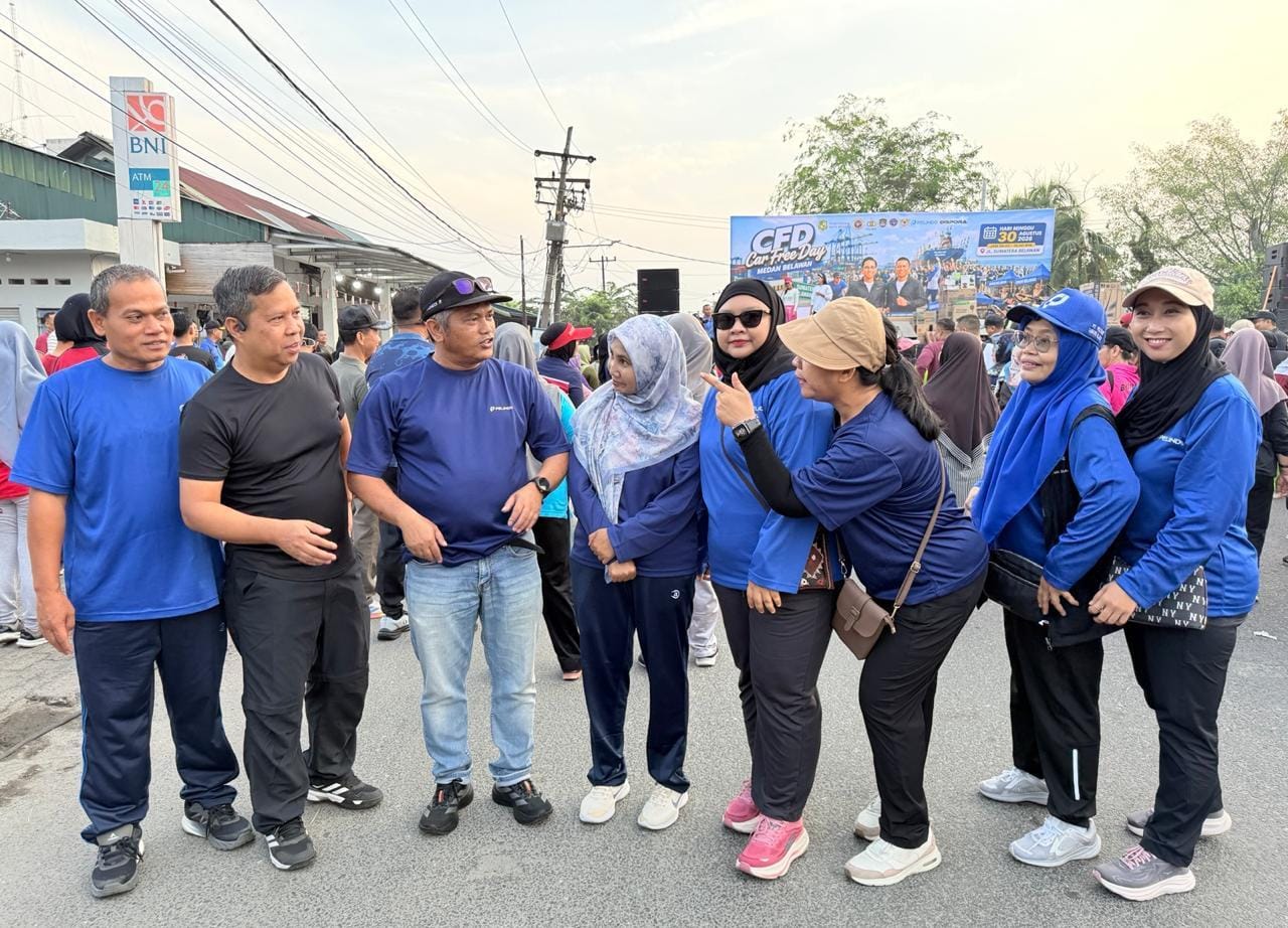 Car Free Day Belawan Jadi Pusat Promosi UMKM Pesisir