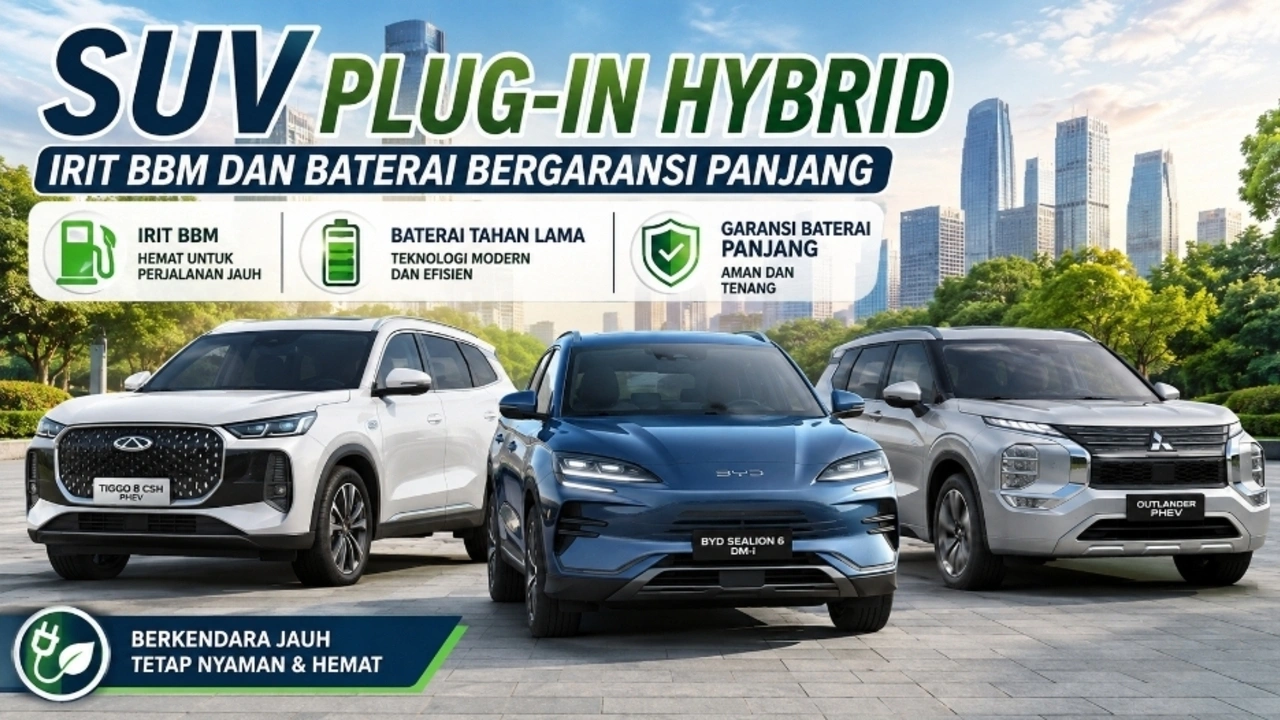 7 SUV Plug-in Hybrid Terbaik: Efisiensi, Harga, dan Garansi