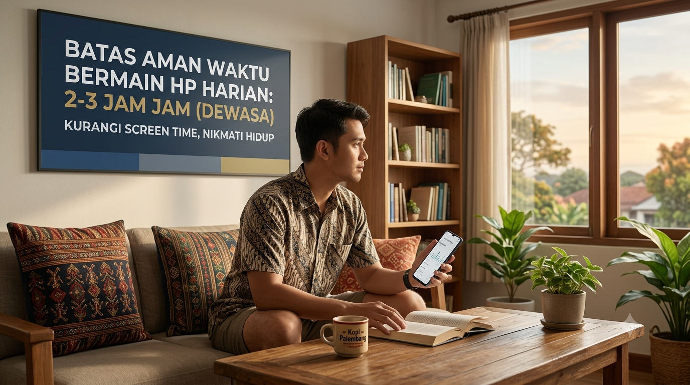 Berapa Lama Waktu Aman Bermain HP Sebelum Kesehatan Mental Terganggu?
