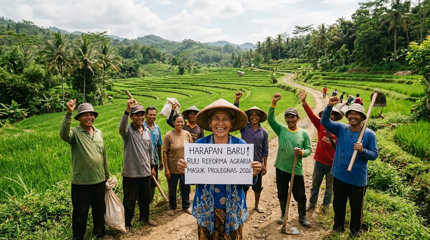 RUU Reforma Agraria: Momentum Baru Kepastian Hukum Lahan Petani