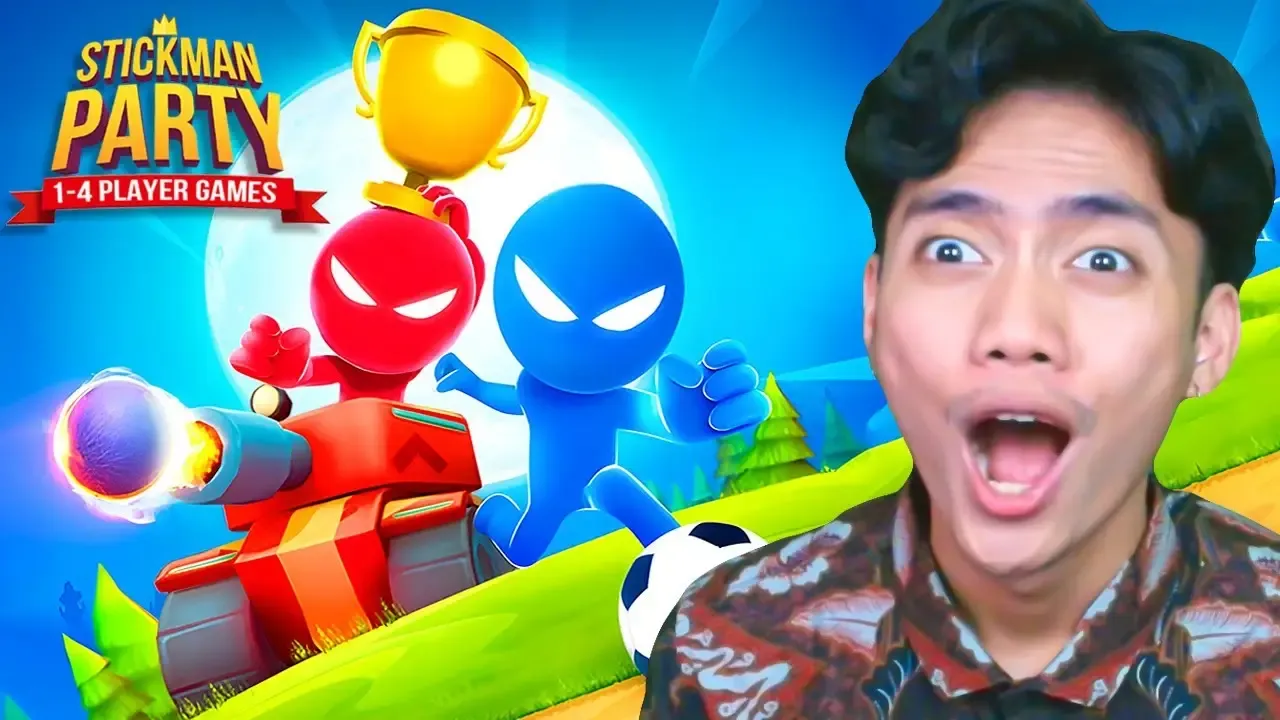 Stickman Party 234 MiniGames: Panduan Seru Bermain Berempat di Satu HP