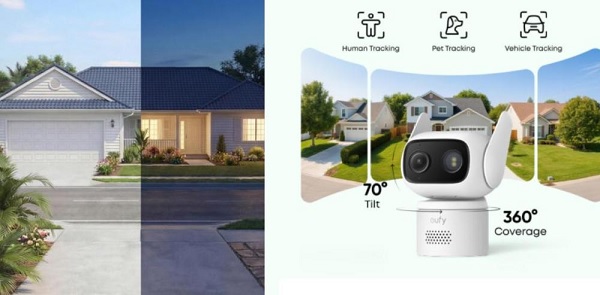 Kamera Keamanan AI: Color Night Vision vs AI Tracking 360°