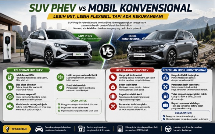 Panduan Lengkap Memilih SUV PHEV: Efisiensi, Performa, dan Kenyamanan